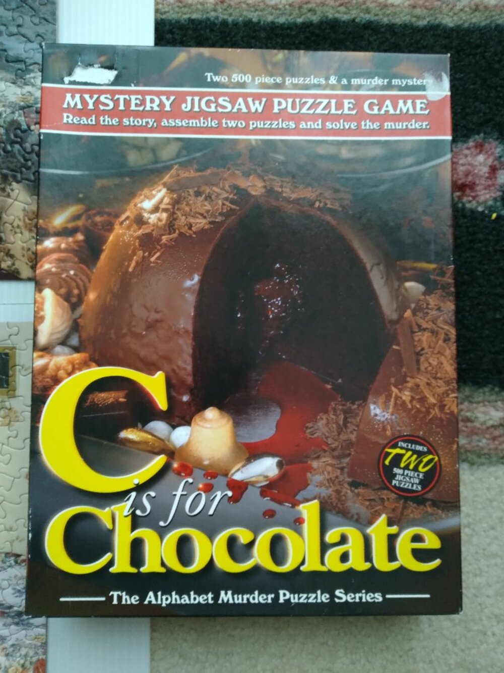 Mystery Jigsaw Puzzle Game--C is for Chocolate